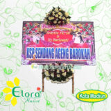 Bunga Papan Happy Wedding Madiun