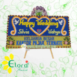 Bunga Papan Wedding Gorontalo GRLW-001