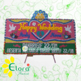 Bunga Papan Wedding Gorontalo GRLW-003