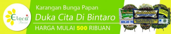Bunga Papan Duka Cita Di Bintaro