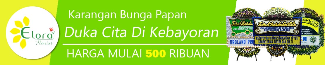 Bunga Papan Duka Cita Di Kebayoran