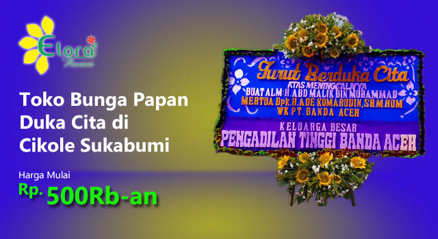 Gambar Papan Duka Cita Cikole