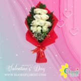 Bunga Mawar Putih Valentine Val HBM-024