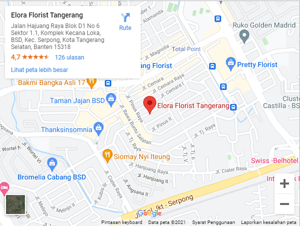 elora florist tangerang