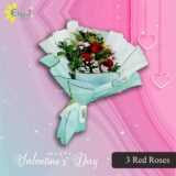 Bunga Mawar Valentine Val HBL-016